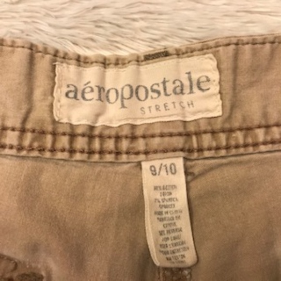 AEROPOSTALE stretch khaki shorts - Picture 2 of 5